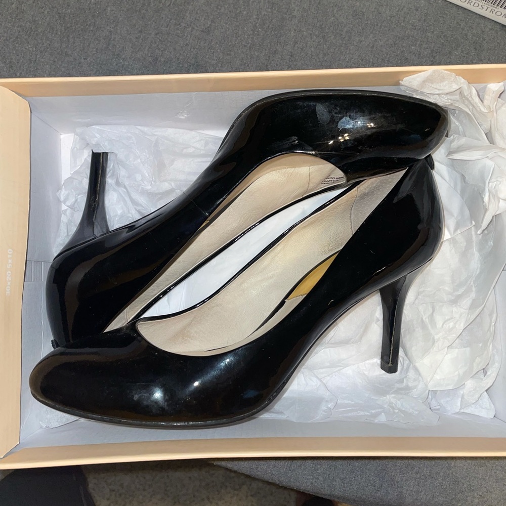 Black Michael Kors heels